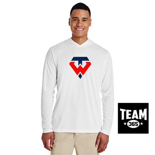 Team 365 TT41 Men's Zone Performance Hoodie - Tampa Warriors Baseball