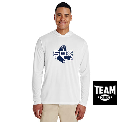 Team 365 TT41 Men's Zone Performance Hoodie - Blue Sox
