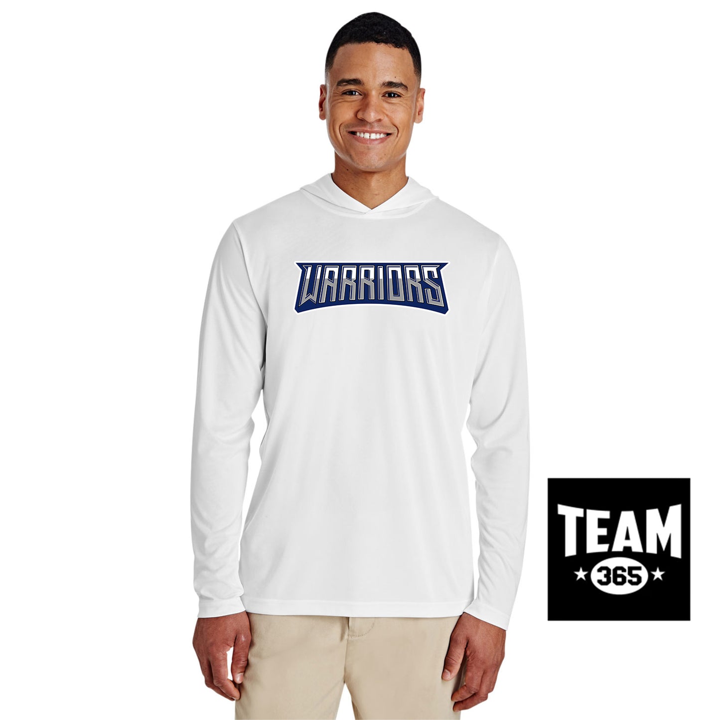 Team 365 TT41 Men's Zone Performance Hoodie - Tampa Warriors Baseball
