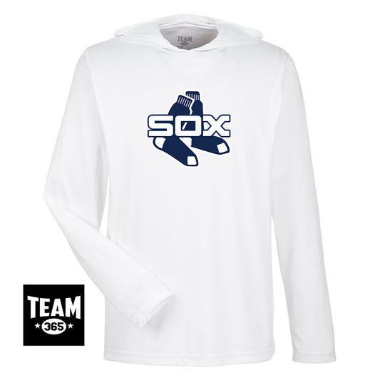 Team 365 TT41 Men's Zone Performance Hoodie - Blue Sox