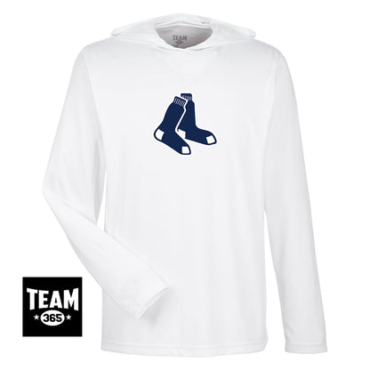 Team 365 TT41 Men's Zone Performance Hoodie - Blue Sox