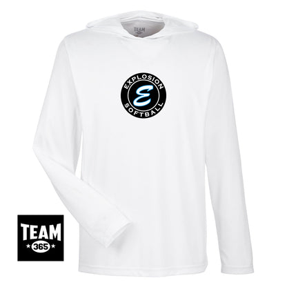 Team 365 TT41 Men's Zone Performance Hoodie - Explosion Softball