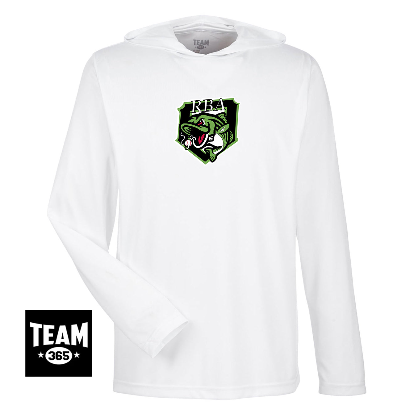Team 365 Youth & Men's Zone Performance Hoodie - RBA Stripers Baseball