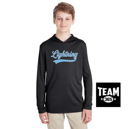 Team 365 TT41Y Youth Zone Performance Hoodie - Lightning Baseball