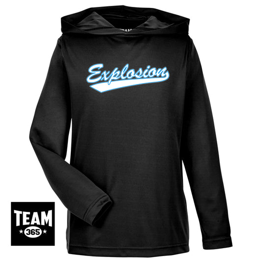 Team 365 TT41Y Youth Zone Performance Hoodie - Explosion Softball