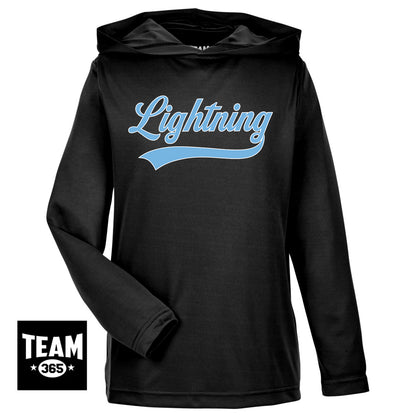Team 365 TT41Y Youth Zone Performance Hoodie - Lightning Baseball