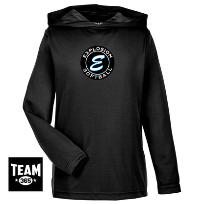 Team 365 TT41Y Youth Zone Performance Hoodie - Explosion Softball