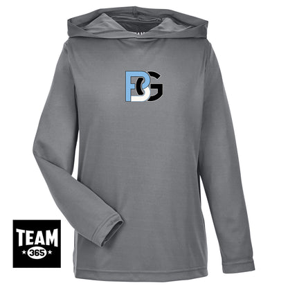 Team 365 TT41Y Youth Zone Performance Hoodie - Lightning Baseball