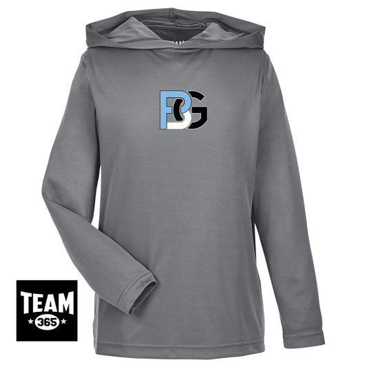 Team 365 TT41Y Youth Zone Performance Hoodie - Lightning Baseball
