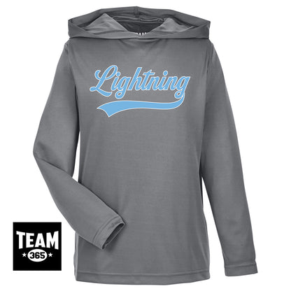 Team 365 TT41Y Youth Zone Performance Hoodie - Lightning Baseball