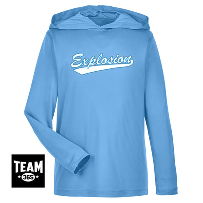 Team 365 TT41Y Youth Zone Performance Hoodie - Explosion Softball