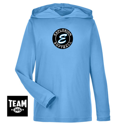 Team 365 TT41Y Youth Zone Performance Hoodie - Explosion Softball