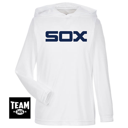 Team 365 TT41Y Youth Zone Performance Hoodie - Blue Sox