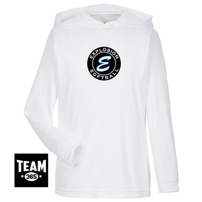 Team 365 TT41Y Youth Zone Performance Hoodie - Explosion Softball