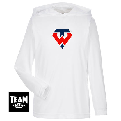 Team 365 TT41Y Youth Zone Performance Hoodie - Tampa Warriors Baseball