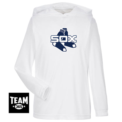 Team 365 TT41Y Youth Zone Performance Hoodie - Blue Sox