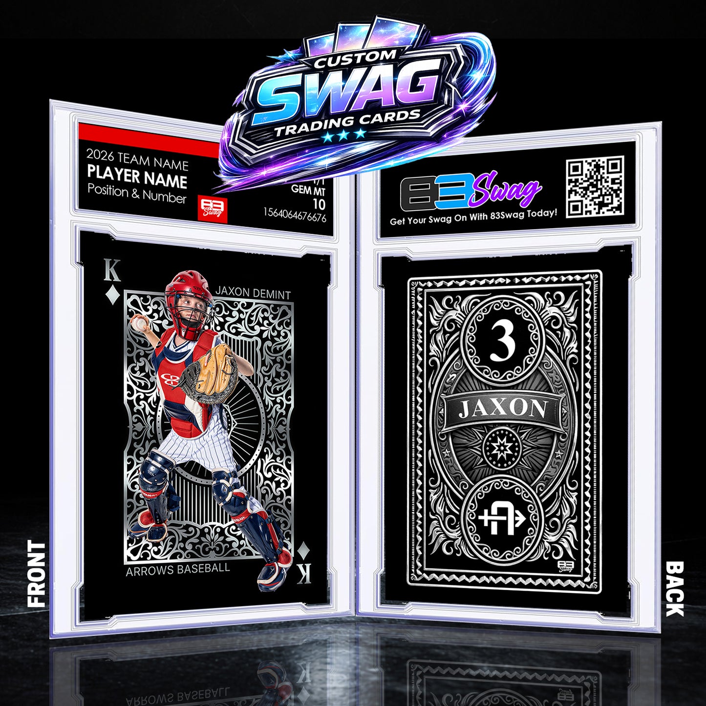 ALL-KINGS Custom Trading Card w/Slab!