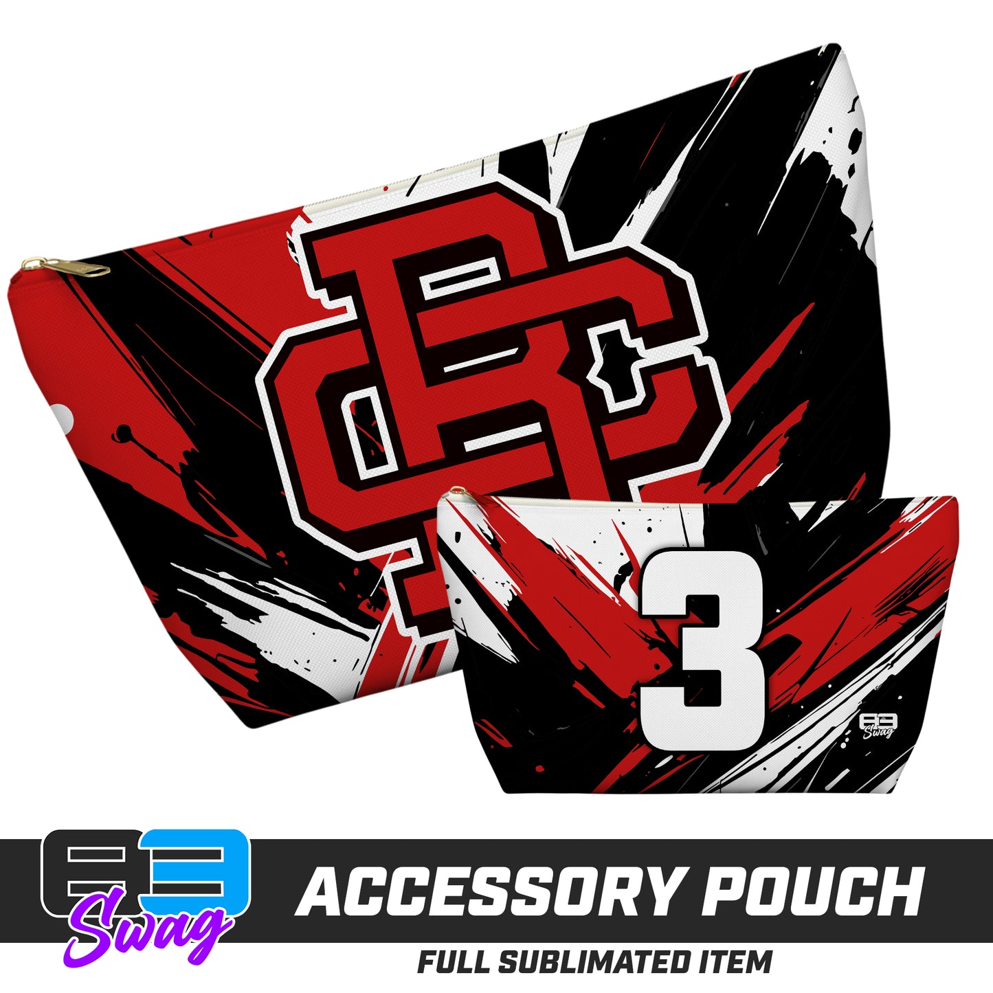 7"x12" Accessory Pouch w T-bottom - CBC Baseball