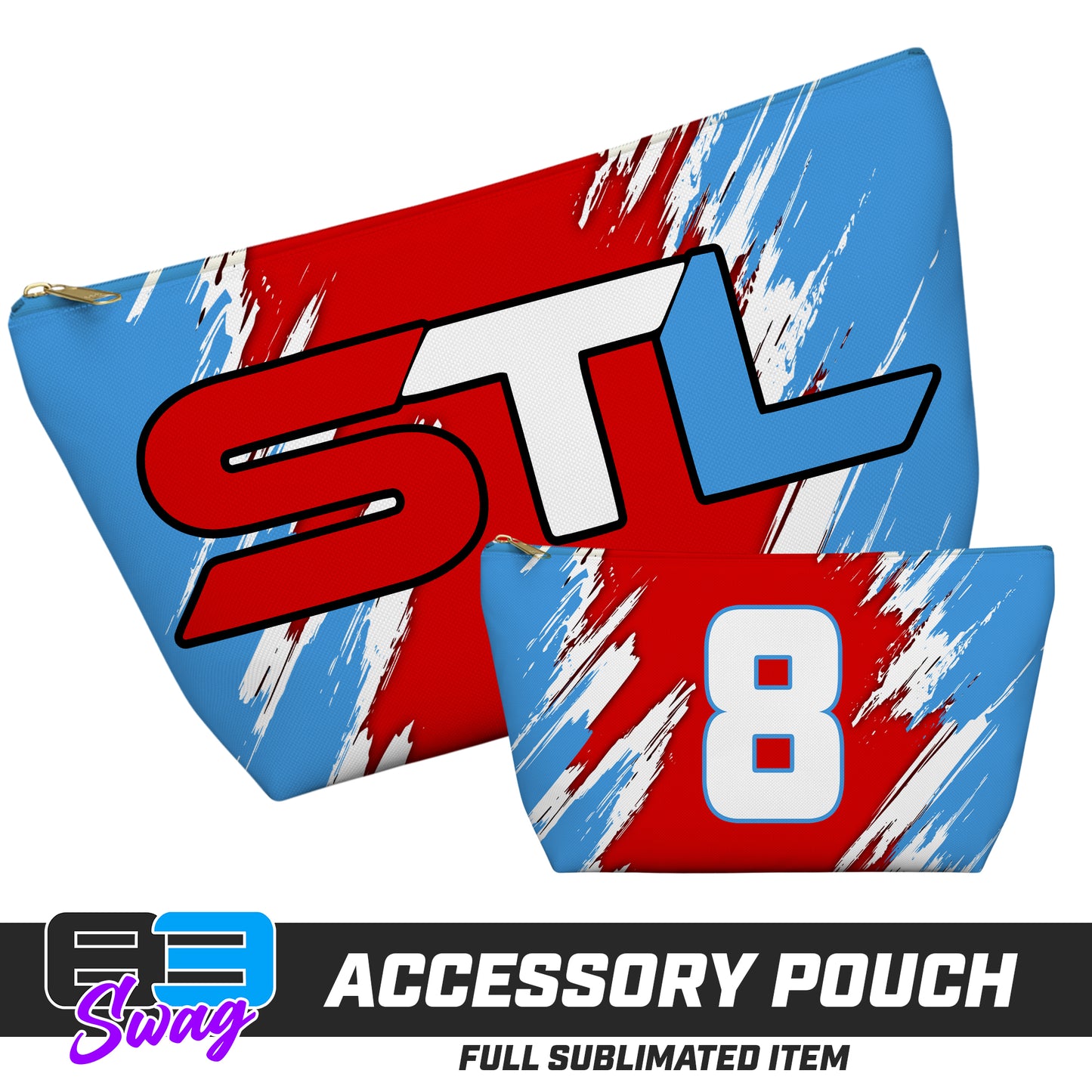 7"x12" Accessory Pouch w T-bottom - Small Town Legends