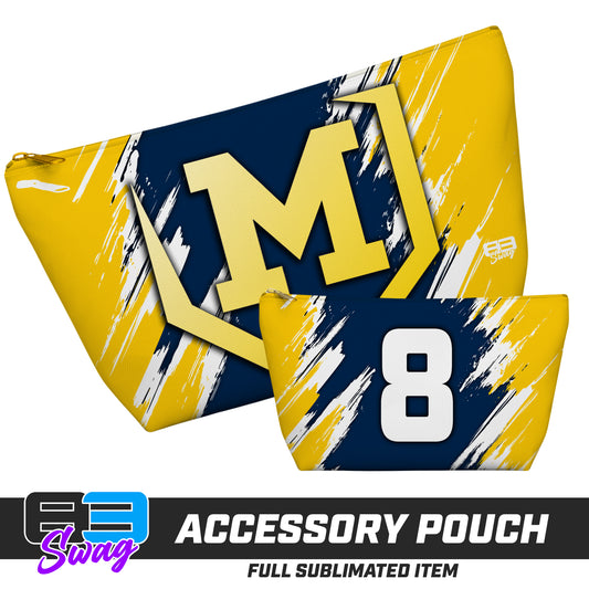 7"x12" Accessory Pouch w T-bottom - Midland Bandits Baseball