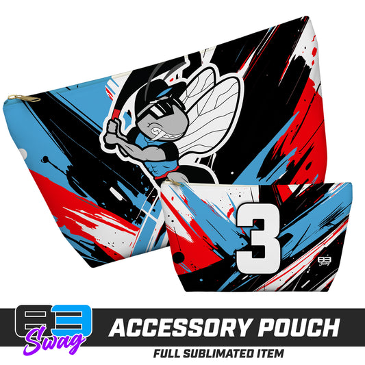 7"x12" Accessory Pouch w T-bottom - NBC Gnats Baseball 2026 VERSION