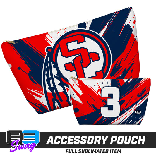 7"x12" Accessory Pouch w T-bottom - South Cherokee Indians