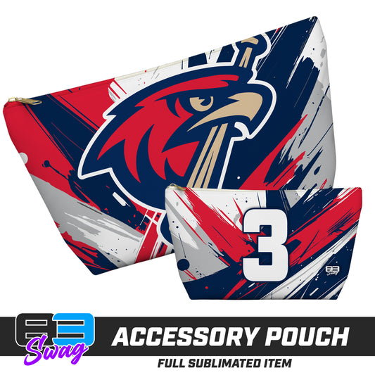 7"x12" Accessory Pouch w T-bottom - MSA Redtails Baseball