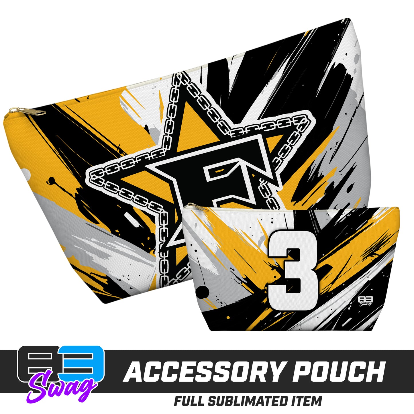 7"x12" Accessory Pouch w T-bottom - 5 Star Mafia Baseball V.2026