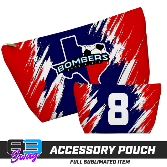 7"x12" Accessory Pouch w T-bottom - BYSC Bombers Soccer