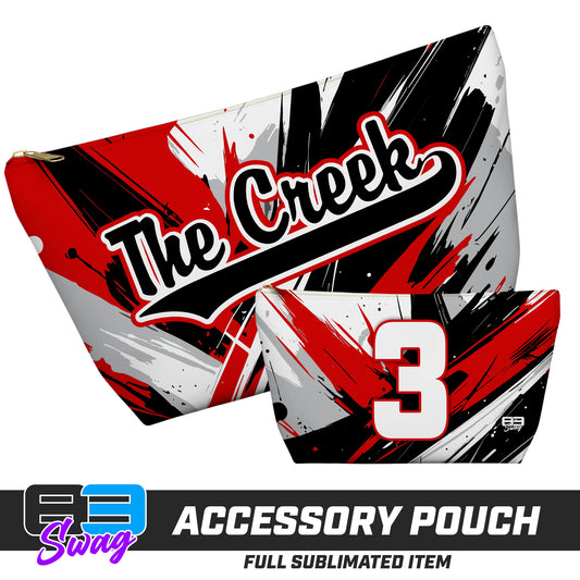 7"x12" Accessory Pouch w T-bottom - Cedar Creek Christian School Saints