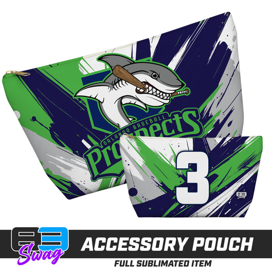 7"x12" Accessory Pouch w T-bottom - Orlando Baseball Prospects - Land Sharks V.2026