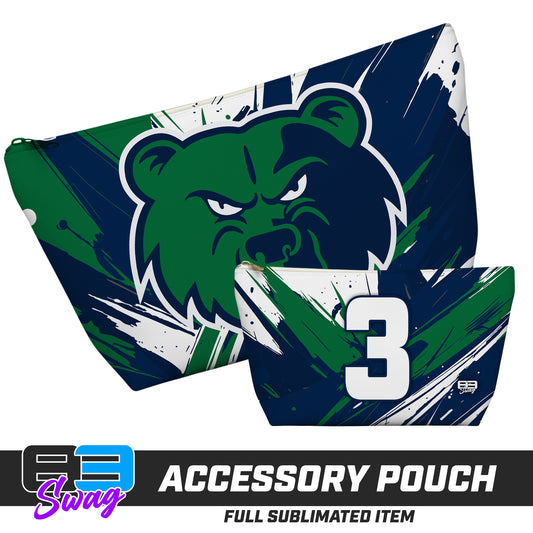 7"x12" Accessory Pouch w T-bottom - Creekview Grizzlies