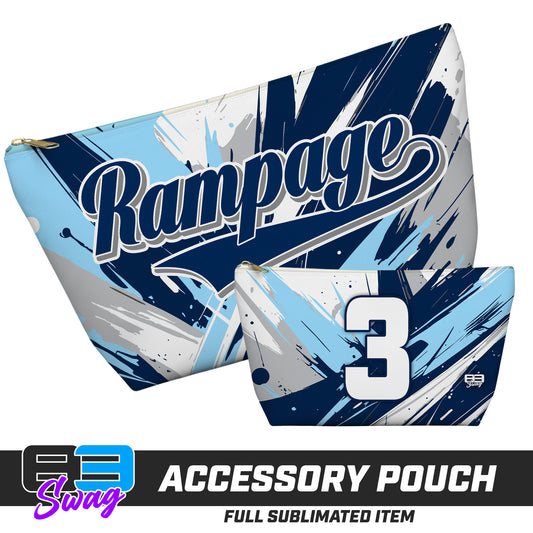 7"x12" Accessory Pouch w T-bottom - Mississippi Rampage 2030 Softball V.26