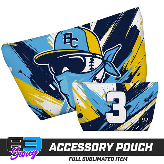 7"x12" Accessory Pouch w T-bottom - Bold City Bandits Baseball 2026 VERSION