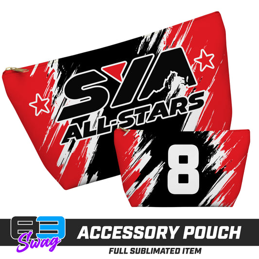 7"x12" Accessory Pouch w T-bottom - SYA All Stars Baseball