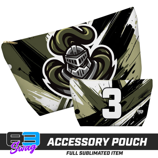 7"x12" Accessory Pouch w T-bottom - Crusaders Baseball