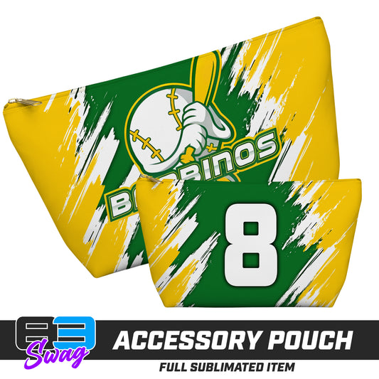 7"x12" Accessory Pouch w T-bottom - Bambinos Baseball
