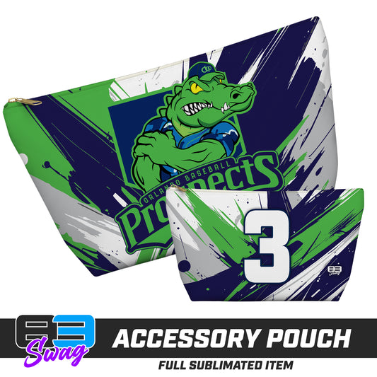 7"x12" Accessory Pouch w T-bottom - Orlando Baseball Prospects - Swamp Kings V.2026
