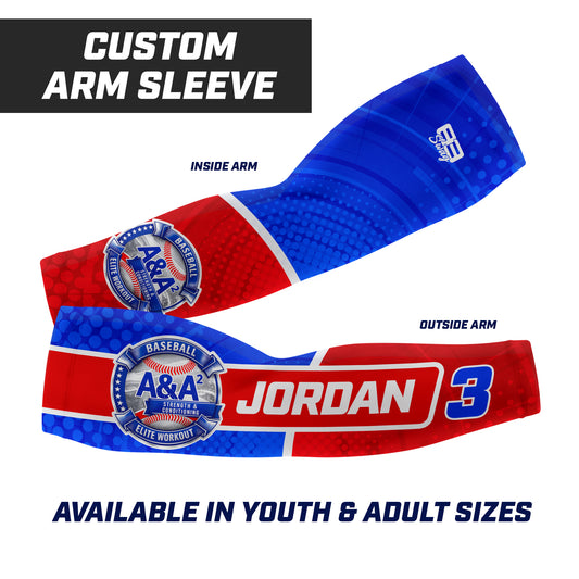 CUSTOM - Full Sublimated Arm Sleeve - A&A Baseball Elite