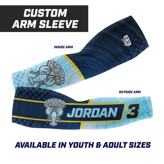 CUSTOM - Full Sublimated Arm Sleeve - Casco Bay Elite Baseball