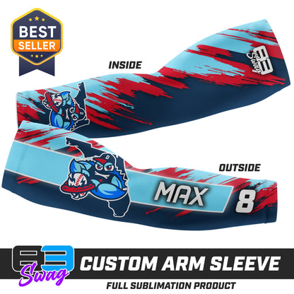 Arm Sleeve - FCA Blueclaws Baseball