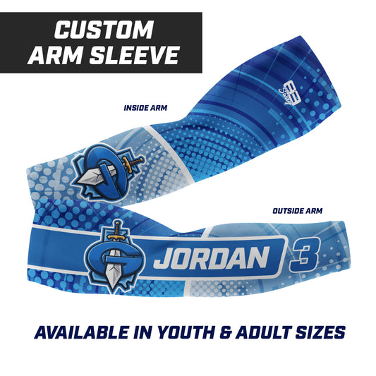 CUSTOM - Full Sublimated Arm Sleeve - Georgia Titans Elite Baseball
