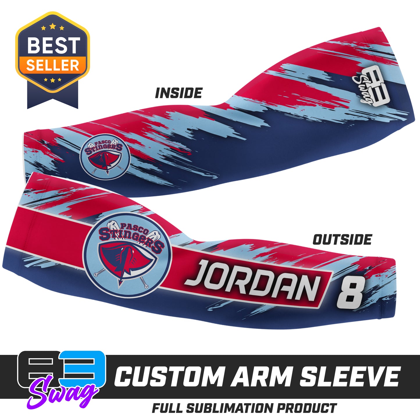 Arm Sleeve - Pasco Stingers Baseball