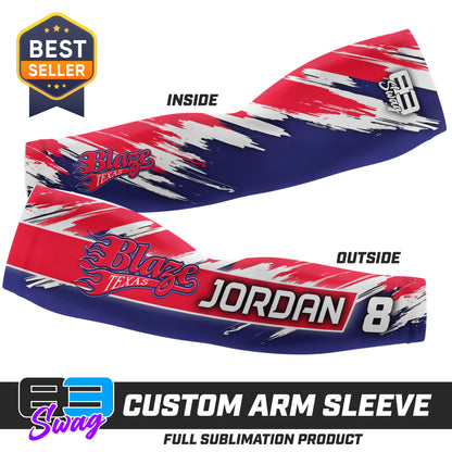 Arm Sleeve - Texas Blaze Softball