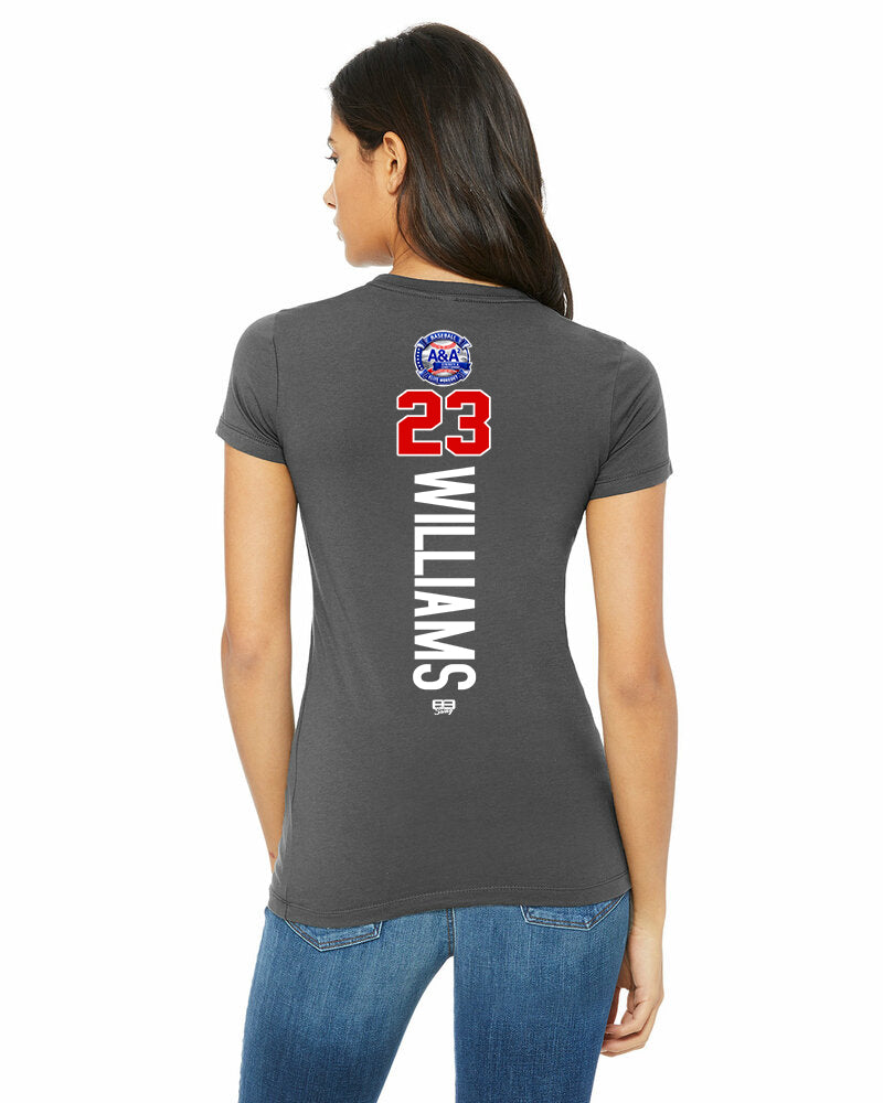 Bella + Canvas 6004 Women's The Favorite T-Shirt - A&A Baseball Elite