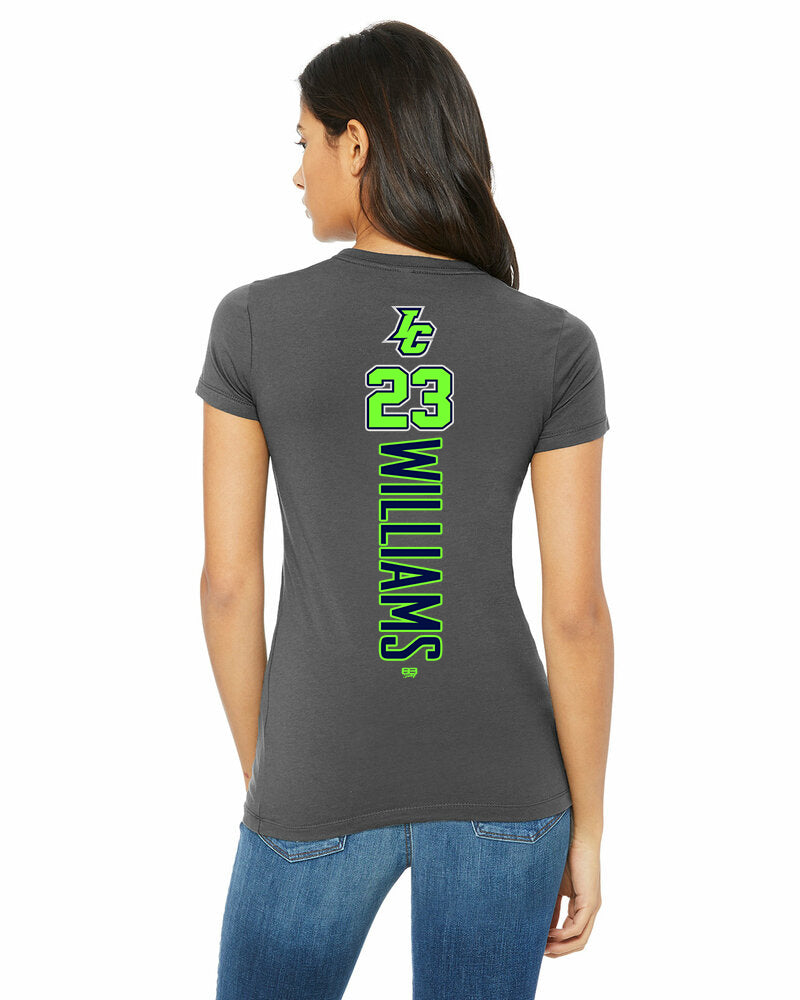 Bella + Canvas 6004 Women's The Favorite T-Shirt - Indy Clutch Baseball