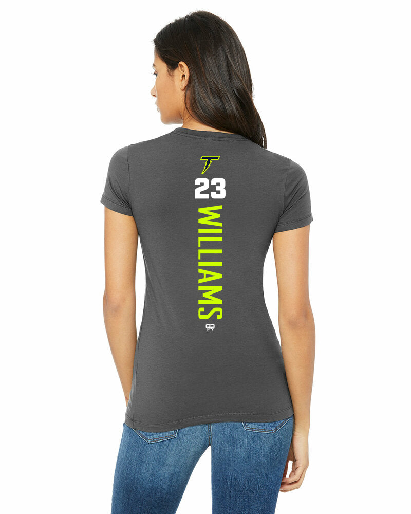 Bella + Canvas 6004 Women's The Favorite T-Shirt - Ponte Vedra Thunder Baseball