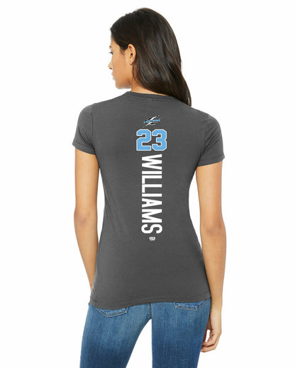 Bella + Canvas 6004 Women's The Favorite T-Shirt - Lightning Premier Softball