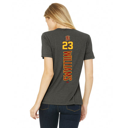 Bella + Canvas B6400 Women's Relaxed Jersey Short-Sleeve T-Shirt - North Florida Tribe