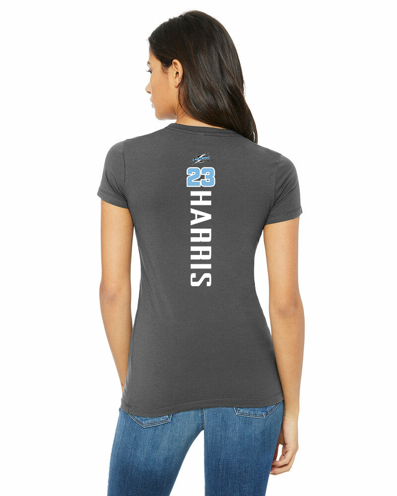 Bella + Canvas 6004 Women's The Favorite T-Shirt - Lightning Premier Softball